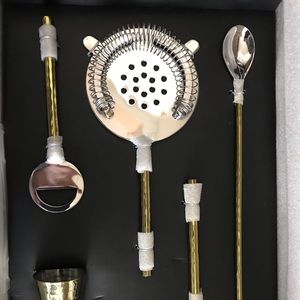 New in box cocktail set